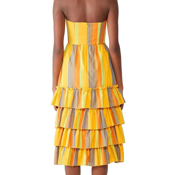 La Maison Talulah Strapless Imperial Midi Dress - Picture 4 of 4